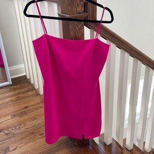 Amanda Uprichard Pink cocktail dress size M. Brand new without tags